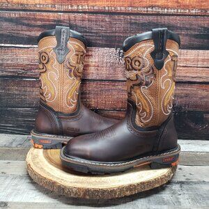 Cebu Shoes Cebu Toro Bravo Mens 75 Ee Steel Toe Pull On Work